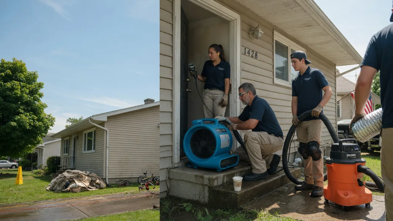Water Damage Restoration in Decatur, IL near me